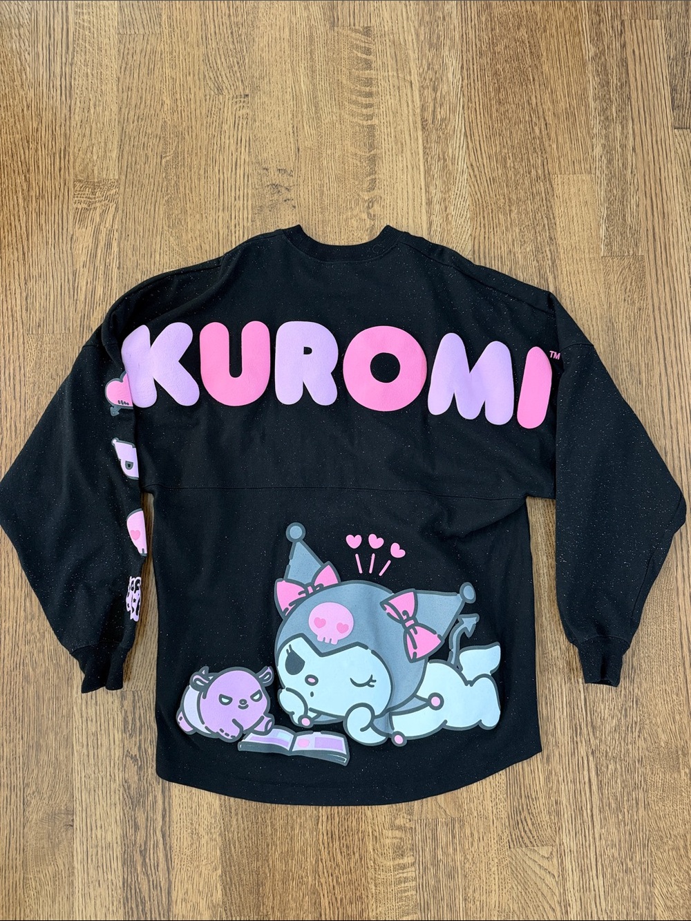 JapanLA Kuromi Black Sparkle Jersey
